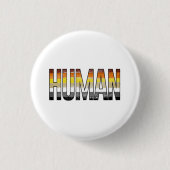 Beer Menselijk Ronde Button 3,2 Cm (Voorkant)