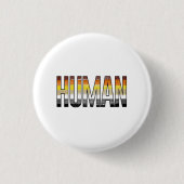 Beer Menselijk Ronde Button 3,2 Cm (Voorkant)