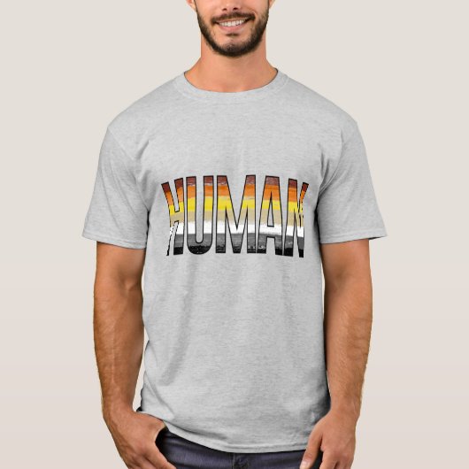 Beer Menselijk T-shirt (Voorkant)