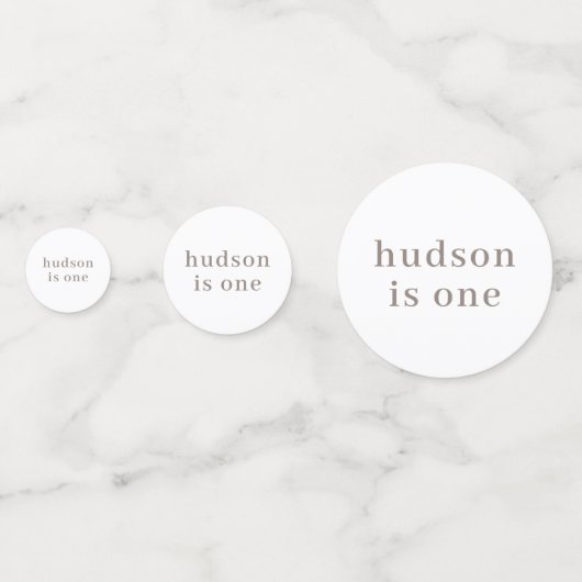 Beer met 3 bruine ballonnen confetti (Achterkanten)