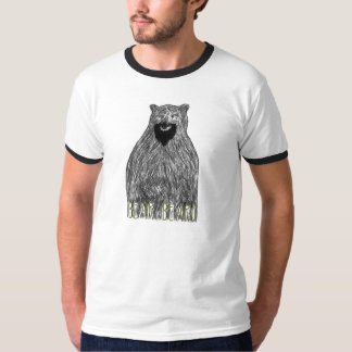 Beer met baard t-shirt