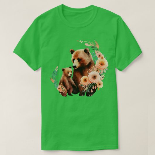 Beer met baby t-shirt (Design voorkant)
