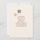 beer met ballonnen baby shower kaart (Achterkant)