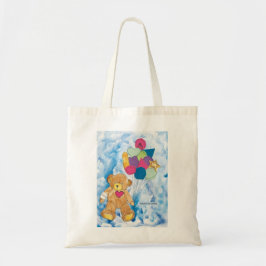 Beer met ballonnen - Kinder kunst voor CHOC Tote Bag