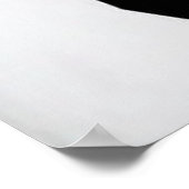 Beer met Ballons Poster (Hoek)