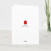 Beer met ballonvaarzen kaart (Achterkant)