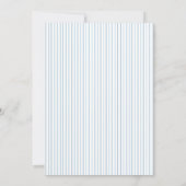 Beer met Balloons Baby Boy shower Bedankt kaart (Achterkant)