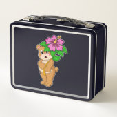 Beer met Bloedvat Hibiscus (Achterkant)