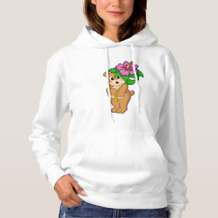 Beer met Bloedvat Hibiscus Hoodie