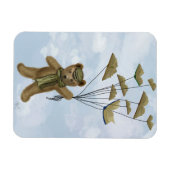 Beer met BoekButterflies 2 Magneet (Horizontaal)