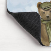 Beer met BoekButterflies 2 Muismat (Hoek)