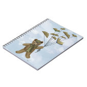 Beer met BoekButterflies 2 Notitieboek (Linkerzijde)