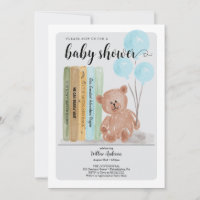 Beer met Boeken Bearly Wait Boy Baby shower