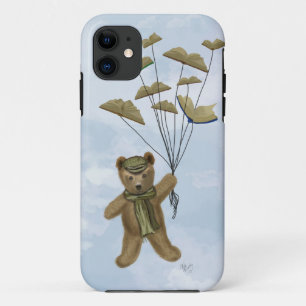 Beer met boekvlinders 3 iPhone 11 hoesje