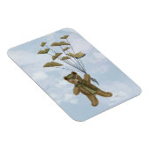 Beer met boekvlinders 3 magneet (Rechterzijde)