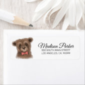 Beer met bril etiket (Insitu)