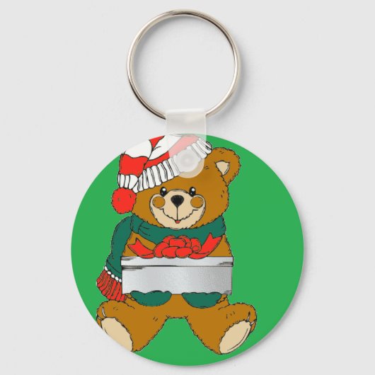 Beer met cadeaubon sleutelhanger (Voorkant)