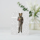 Beer met cocktail briefkaart (Staand voorkant)