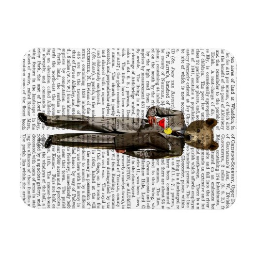 Beer met cocktail magneet (Horizontaal)