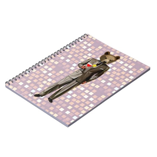 Beer met cocktail notitieboek (Linkerzijde)