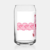 beer met een boog blikvorm glas (Voorkant)