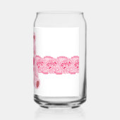 beer met een boog blikvorm glas (Achterkant)