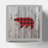 beer met gebufferde schil wild een eerste verjaard bedankdoosjes (Bovenkant)