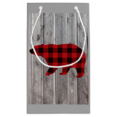 beer met gebufferde schil wild een eerste verjaard klein cadeauzakje (Achterkant)