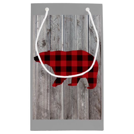 beer met gebufferde schil wild een eerste verjaard klein cadeauzakje (Achterkant)