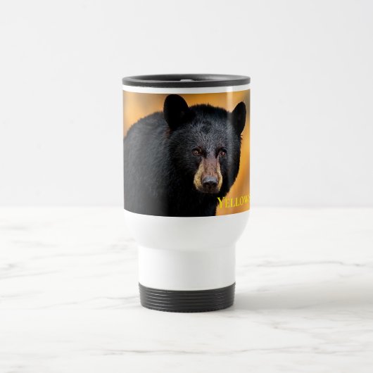 Beer met geelsteen reisbeker (Center)