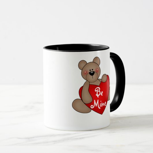 Beer met hart mok (Voorkant rechts)