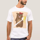 Beer Met Honing T-Shirt (Voorkant)