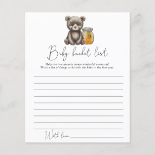 Beer met honingpot - Baby Bucket List