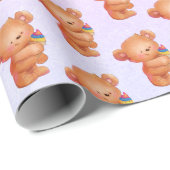 Beer met ijskap cadeaupapier (Rol Hoek)