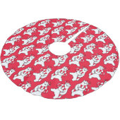 Beer met kandijriet, kerstboomrok kerstboom rok (Gekanteld)