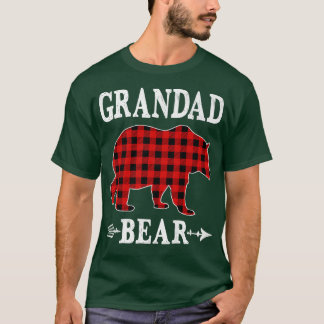 Beer met kerstmis Pajama Red Pset Buffalo Fa T-shirt