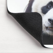 Beer met Kerstmis Panda met Santa Hat Muismat (Hoek)