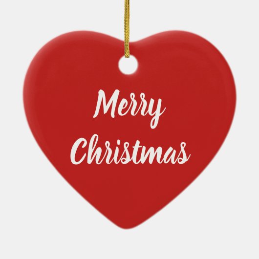 Beer met kerstpanda keramisch ornament (Achterkant)