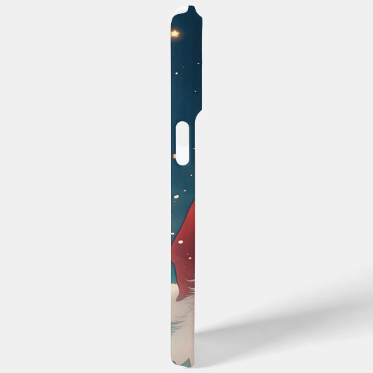 Beer met kerstpolen Case-Mate iPhone case (Achterkant / Rechts)