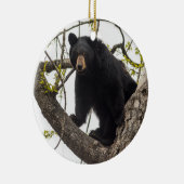 Beer met klimmen keramisch ornament (Rechts)