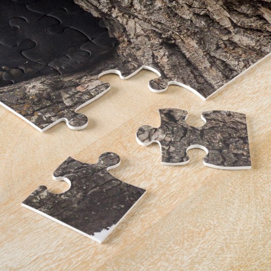 Beer met klimmen legpuzzel (Zijkant)