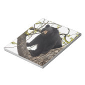 Beer met klimmen notitieblok (Linkerzijde)