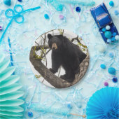 Beer met klimmen papieren bordje (Feest)