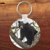 Beer met klimmen sleutelhanger (Voorkant)