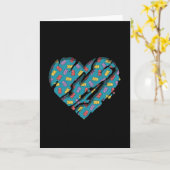 Beer met krampachtig gummy kaart (Gele Bloem)