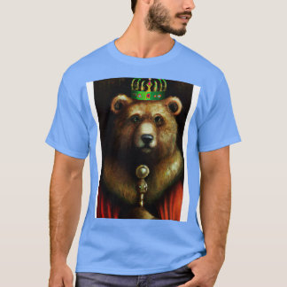 Beer met kroon 1 t-shirt