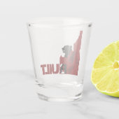 Beer met laadschotel shot glas (Achterkant)