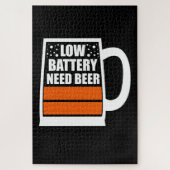 Beer met lage batterijbehoefte legpuzzel (Verticaal)