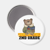 Beer met liniaal 2e graad magneet (Voorkant / Achterkant)