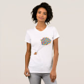 Beer met luchtballonnen t-shirt (Voorkant volledig)